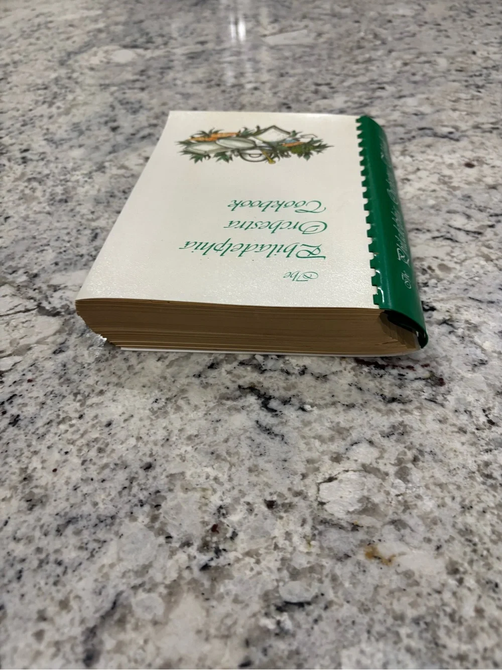 Vintage 1980 The Philadelphia Orchestra Cookbook Plastic Comb Spiral Bound PA